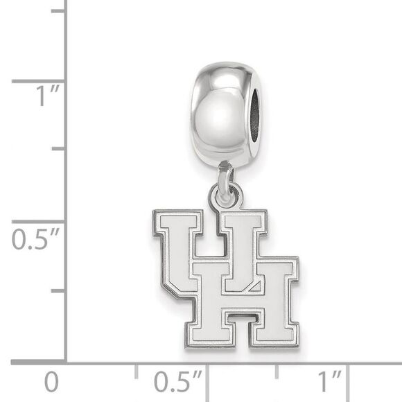 Sterling Silver University of Houston Small Dangle Bead Charm - Picture 5 of 6
